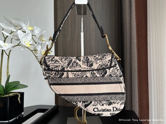Tony Luxuries diro BAG-25.5*20*6.5CM SADDLE 0801